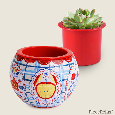 PieceRelax - Apple of my eye - Puzzle Planter [K1155]