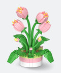 Pintoo KZ1030 Tulip - Mini Bricks Potted Plant Jigsaw Puzzle