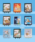 Pintoo Q1068 Blessed Silly Tigers 640 Blind Box - 8 x 80 Piece XS Jigsaw Puzzle by Alexander the Fat Tiger