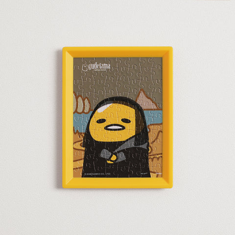 Pintoo - Mona Lisa's Egg Smile - Showpiece XS 80 Piece Jigsaw Puzzle [Q1081] - Gudetama