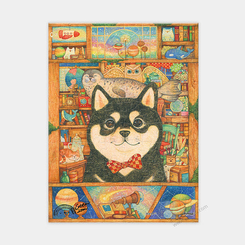 Pintoo Q1172 Shiba's Storage Room - 80 Piece XS Jigsaw Puzzle by Cotton Lion