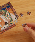 Pintoo Q1203 Goodnight Shiba - 80 Piece XS Jigsaw Puzzle by Cotton Lion