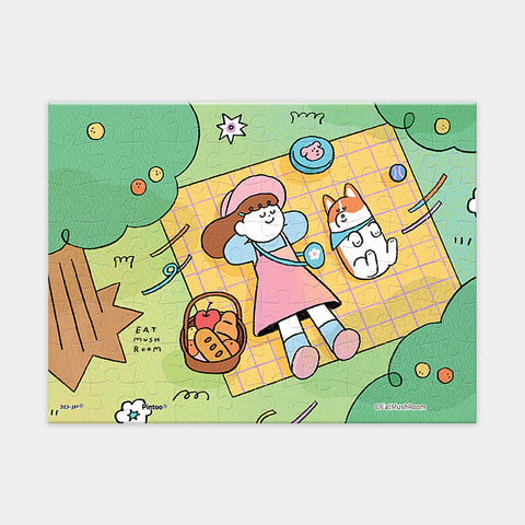Pintoo Q1318 Outdoor Activities - 80 Piece XS Jigsaw Puzzle by Eat MushRoom