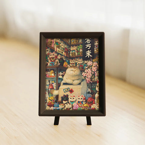 Pintoo - Lucky Cat Shop - Showpiece XS 80 Piece Jigsaw Puzzle [Q1349] - Phoenix Chan