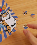 Pintoo Q1364 May Wealth Roll In - 80 Piece XS Jigsaw Puzzle by I am Not Fat Tiger