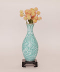 Pintoo S1036 Glazed Relief Vase - 3D Puzzle Vase Jigsaw Puzzle by Blue and White