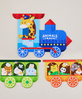 Pintoo T1084 Transportation - Animals Train - Multi-pack Jigsaw Puzzle