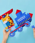 Pintoo T1084 Transportation - Animals Train - Multi-pack Jigsaw Puzzle