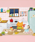 Pintoo T1097 Happy Kitchen by Mandie - 48 Piece Junior Jigsaw Puzzle