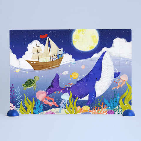 Pintoo T1099 Sailing Day by Mandie - 70 Piece Junior Jigsaw Puzzle