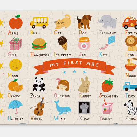 Pintoo TE1006 My First ABC - 140 Piece Junior Jigsaw Puzzle by Mandie