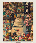Pintoo U1033 Lucky Cat Shop - 1008 Piece Jigsaw Puzzle by Phoenix Chan