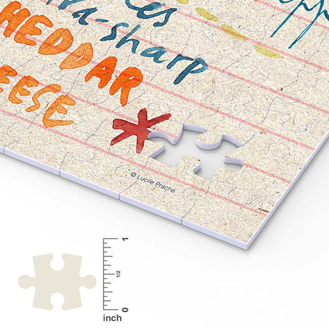 Pintoo U1081 Mac and Cheese - 1008 Piece Jigsaw Puzzle by Lucile Prache