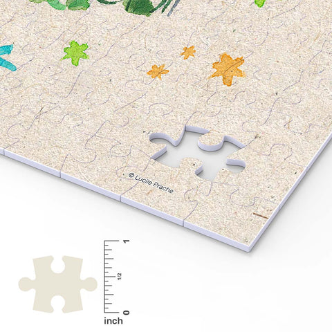 Pintoo U1082 Tuna Salad Sandwich - 1008 Piece Jigsaw Puzzle by Lucile Prache
