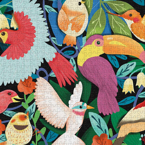 Pintoo U1086 Exotic Birds - 1008 Piece Jigsaw Puzzle by Lisa Wee