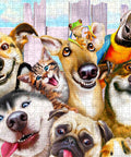 Pintoo U1088 Pet Selfie - 1008 Piece Jigsaw Puzzle by Howard Robinson