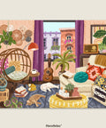 Pintoo U1092 Boho Interior - 1008 Piece Jigsaw Puzzle by Olivia Gibbs