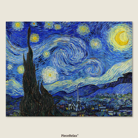PieceRelax - The Starry Night - PieceClicks 1008 Pieces [U1107] - Vincent Van Gogh