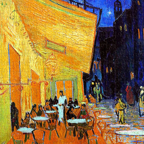 PieceRelax - Cafe Terrace at Night - PieceClicks 1008 Pieces [U1108] - Vincent Van Gogh
