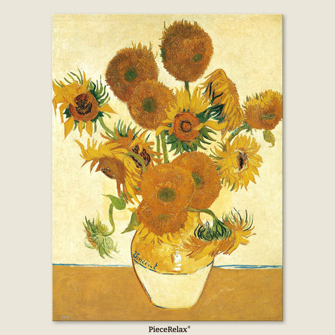 PieceRelax - Sunflowers - PieceClicks 1008 Pieces [U1109] - Vincent Van Gogh
