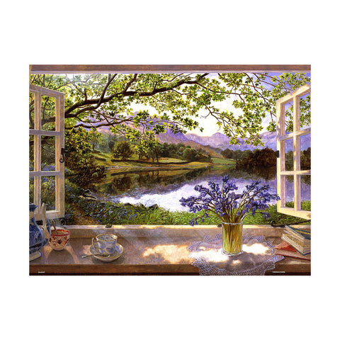Pintoo U1132 PieceClicks - 1008 Piece - The First Bluebells by Stephen Darbishire