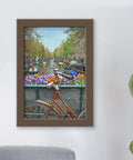 Pintoo U1137 PieceClicks - 504 Piece - Bike Flowers and Canal, Amsterdam