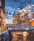 Pintoo U1140 PieceClicks - 1008 Piece - Ginzan Onsen Hot Spring, Japan