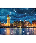 Pintoo U1141 PieceClicks - 1008 Piece - The Thames on a Snowy Night