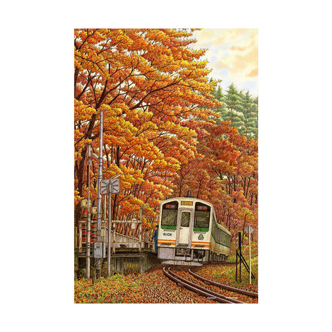 Pintoo U1145 PieceClicks - 504 Piece - Autumn Romance by Tadashi Matsumoto