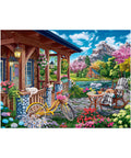 Pintoo U1149 PieceClicks - 1008 Piece - Colorful Lake House by Image World