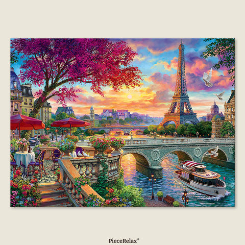 Pintoo U1151 PieceClicks - 1008 Piece - Blooming Paris by Image World