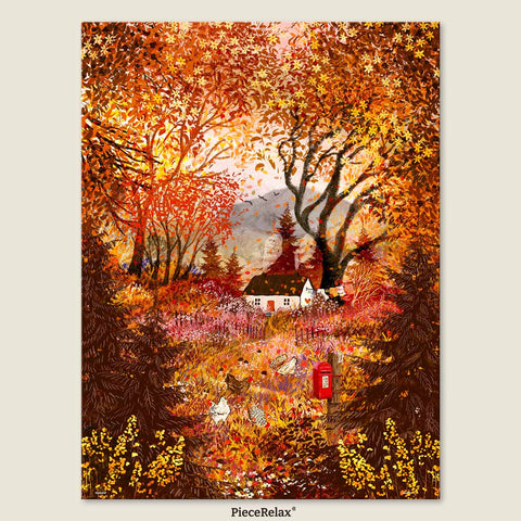 PieceRelax - Autumn Letters - PieceClicks 1008 Pieces [U1335] - Laivi Põder