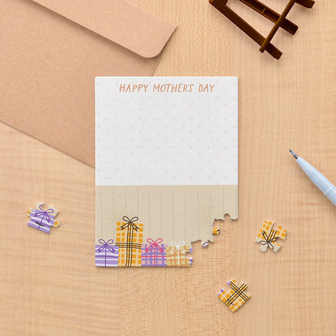 Bear Family (Mother's day) - 48 Piece Puzzle Card