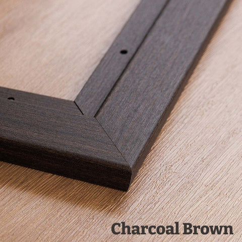 PieceRelax - Charcoal Brown - Wood Style Frame for PieceRelax 756 Piece Puzzles [W1265]