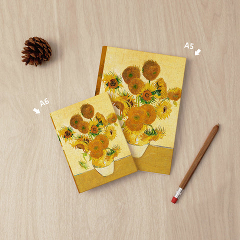 Pintoo YA1005 Sunflowers by Vincent van Gogh - A5 Book Cover