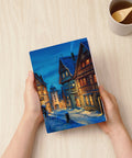 Pintoo YA1008 Snowy Rothenburg Winter Night by Evgeny Lushpin - A5 Book Cover