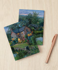 Pintoo YB1007 Old House by The Pond by Evgeny Lushpin - A6 Book Cover
