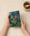 Pintoo YB1007 Old House by The Pond by Evgeny Lushpin - A6 Book Cover