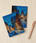 Pintoo YB1008 Snowy Rothenburg Winter Night by Evgeny Lushpin - A6 Book Cover