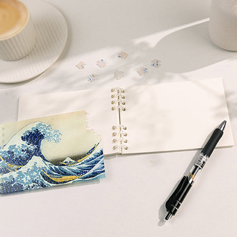 Pintoo YD1005 The Great Wave of Kanagawa - A6 Binder Cover Jigsaw Puzzle by Hokusai