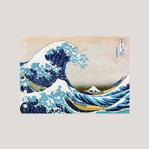 Pintoo YD1005 The Great Wave of Kanagawa - A6 Binder Cover Jigsaw Puzzle by Hokusai
