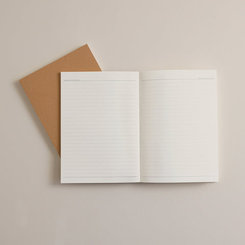 A5 Ruled Pages - Notebook Refill