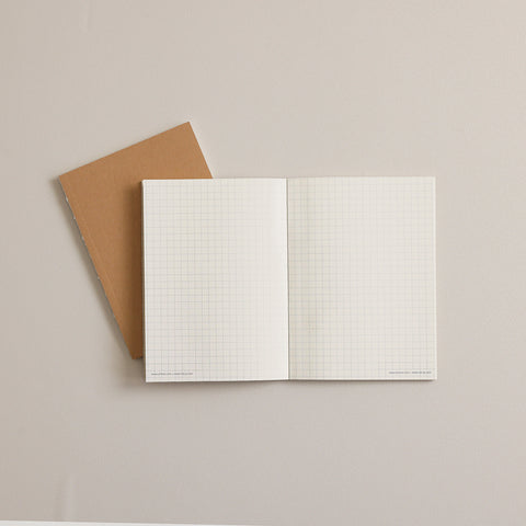 A6 Grid Pages - Notebook Refill