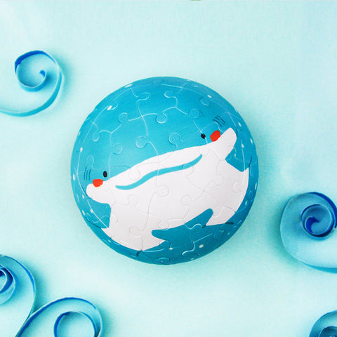 Pintoo C1058 Whale Shark - 3D Coin Ball Jigsaw Puzzle