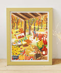 Pintoo H3650 Fall Porch - 1200 Piece Jigsaw Puzzle by Olivia Gibbs