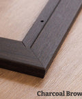 PieceRelax - Charcoal Brown - Wood Style Frame for PieceRelax 945 Piece Puzzles [W1266]