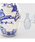 Indigo Age - 3D Puzzle Vase Jigsaw Puzzle