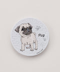 Pug - 16pcs Jigsaw Puzzle Magnet