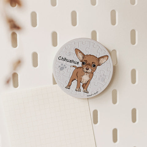 Chihuahua - 16pcs Jigsaw Puzzle Magnet