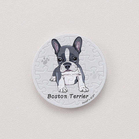 Boston Terrier - 16pcs Jigsaw Puzzle Magnet